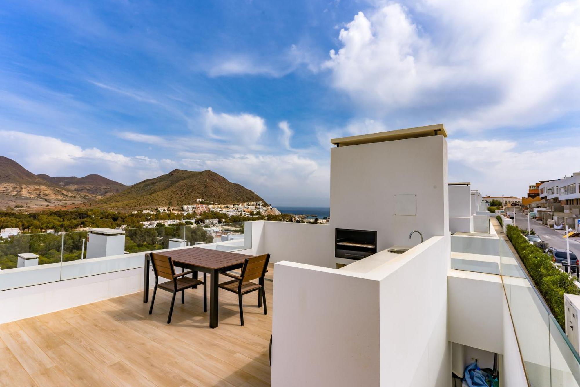 San Jose Suites 3 Hab, Piscina, Solarium Y Wifi อัลเมรีอา ภายนอก รูปภาพ
